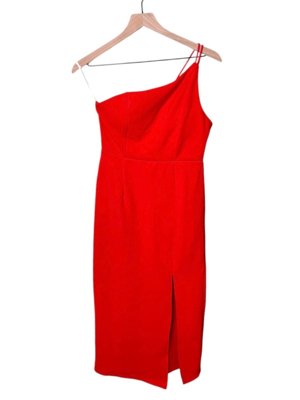 NWT Hello Molly Enter Stage Left‎ Midi Dress in Orange Prom Women’s Size 6 - Picture 5 of 12
